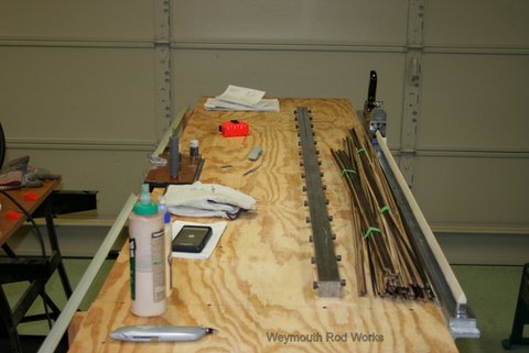Weymouth Rod Making Bench