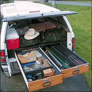 driving rig on bamboo fly fishing trip