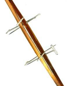 Delaminated bamboo section